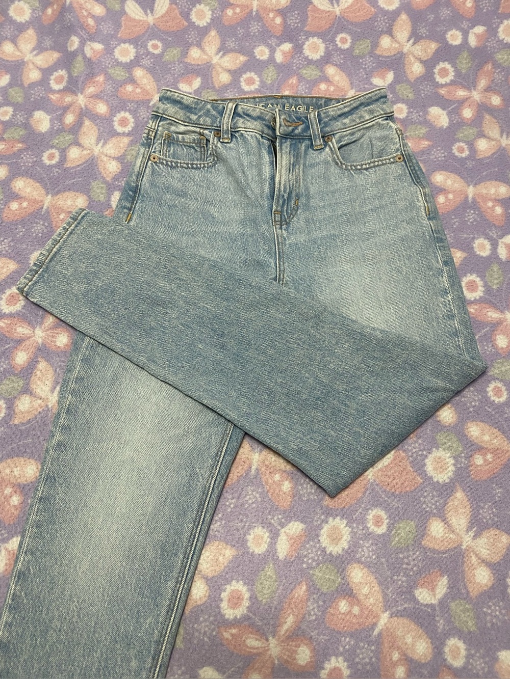 American Eagle Mom Jean 000 Short